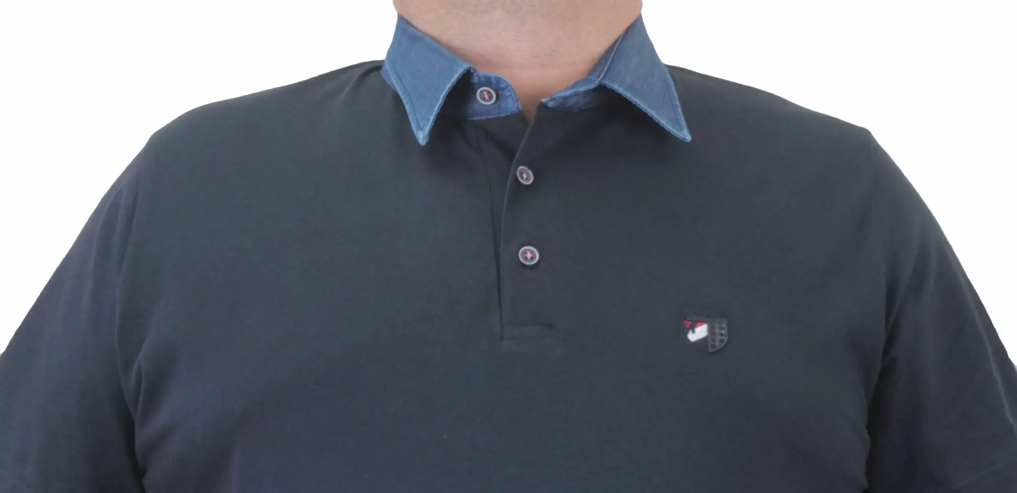 Polo majica MOCGRANDE GMV002 Teget - Slika 4