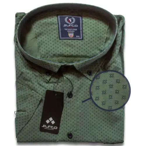 SURCO zelena košulja sa kratkim rukavima