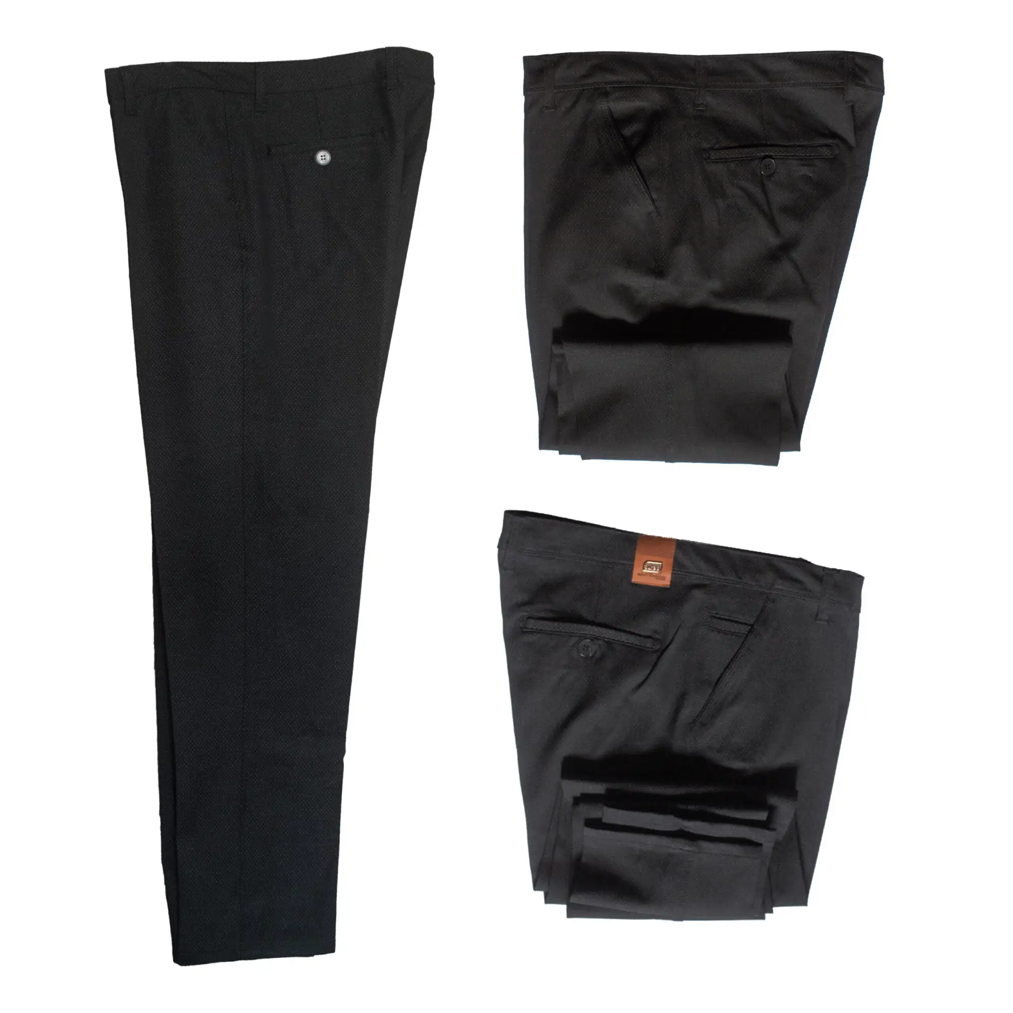 Crne elegantne SURCO pantalone
