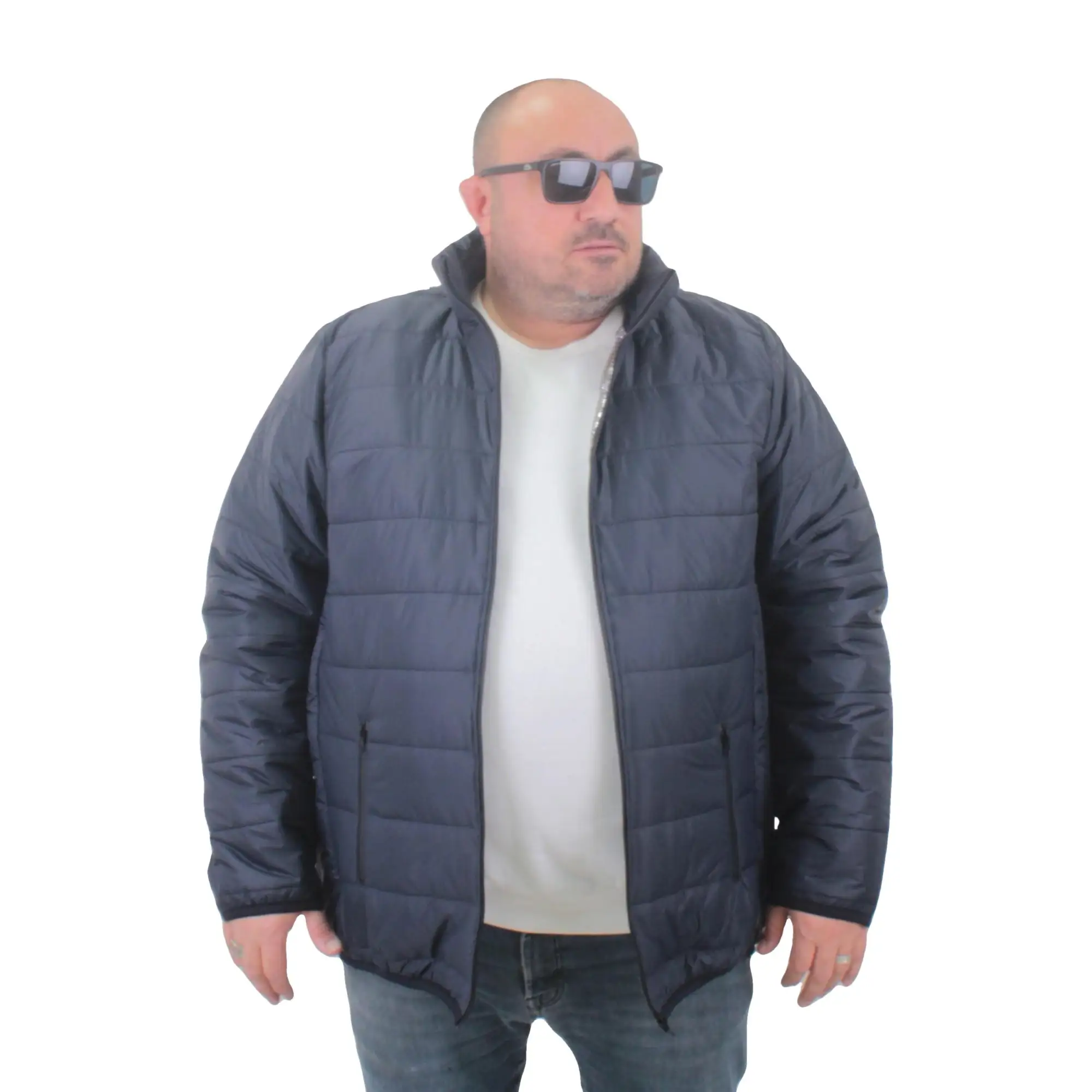 Jakna teget MocGrande spreda otkopčana