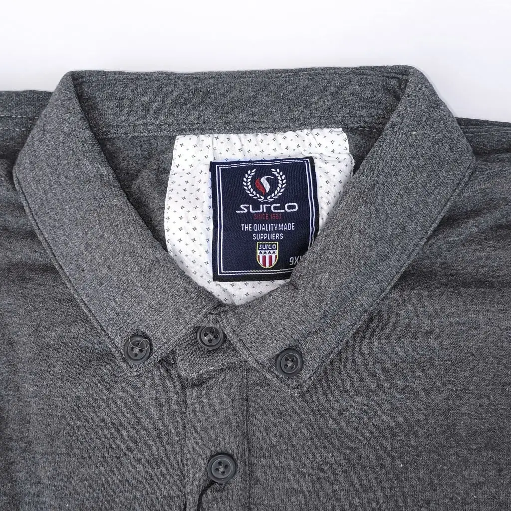 SURCO dukserica sa kragnom siva