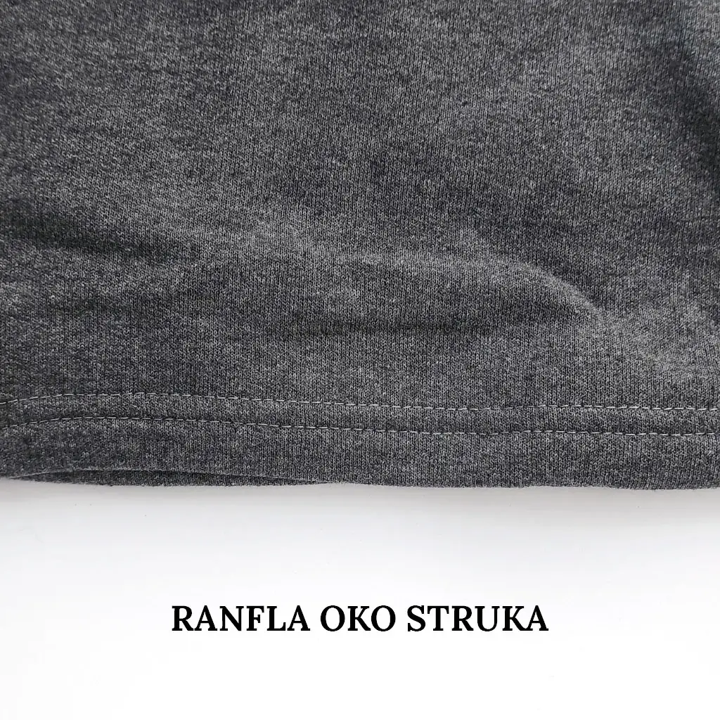 Dukserica sa kragnom SURCO GMV024 Siva - Slika 5