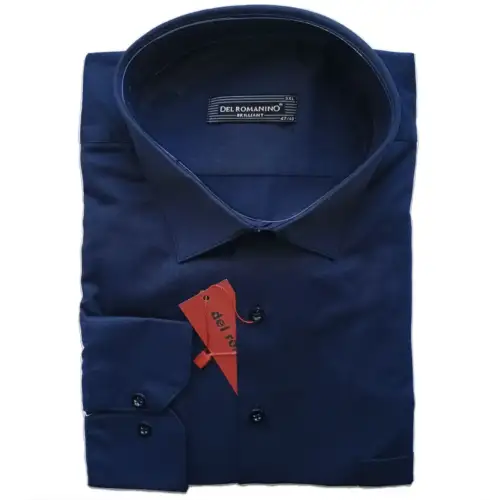 Košulja dugih rukava teget boje Turskog brenda "del romanino"