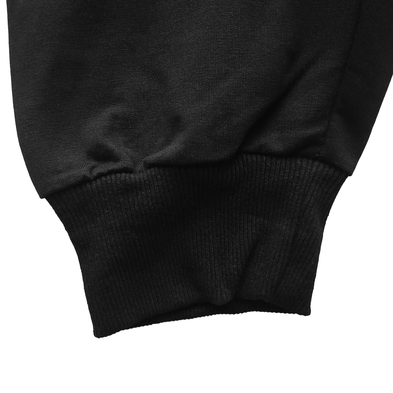 Muške trenerke velikih brojeva crne sa ranflom – Pine Peto 6XL–10XL - Slika 4