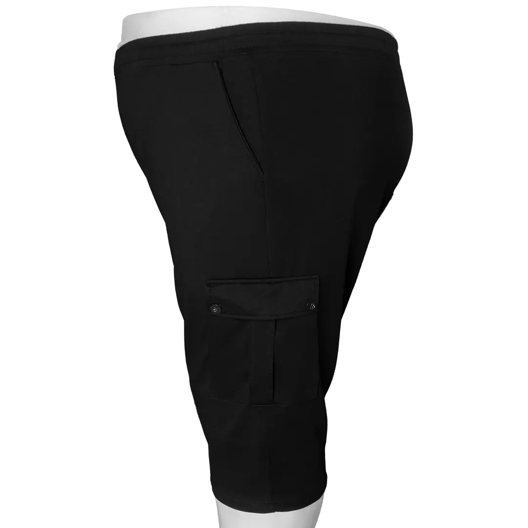 crne bermude džeparice pine peto bočni džep detalj